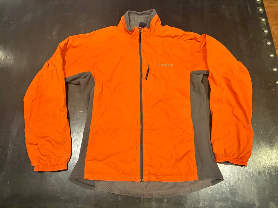 L) 몽벨 재팬 바람막이 자켓 오렌지 상품이미지1