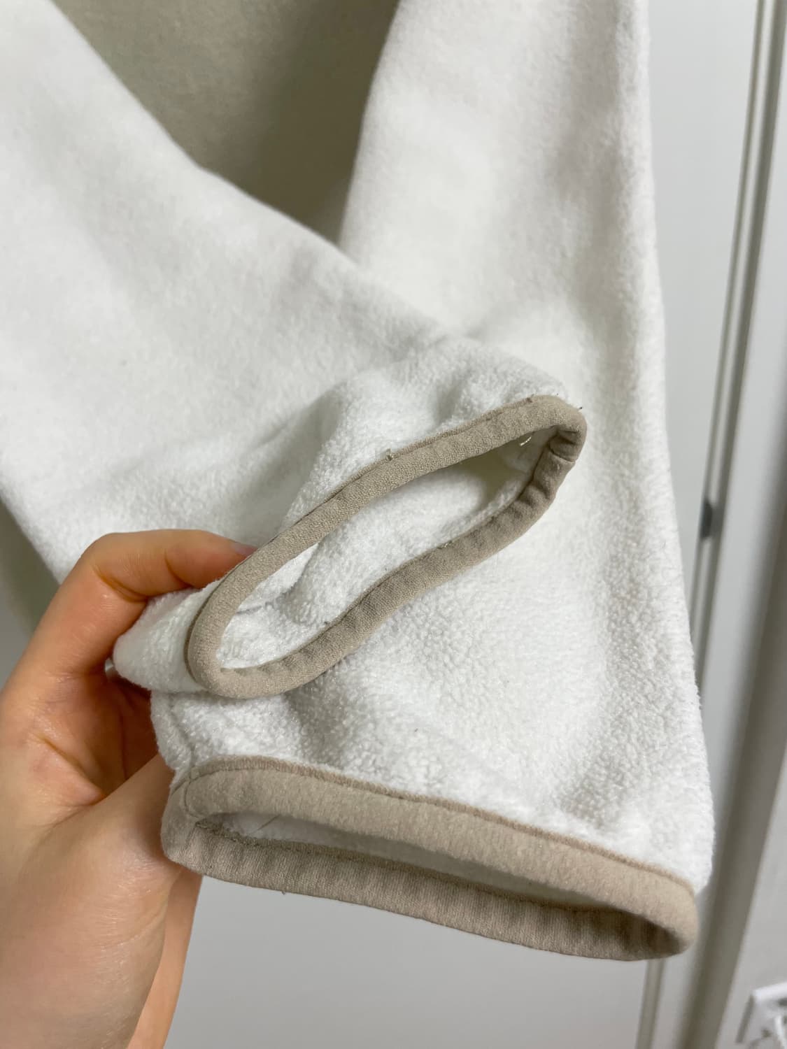 남xs/여s) 빈티지 파타고니아 신칠라 베이지/화이트 상품이미지3