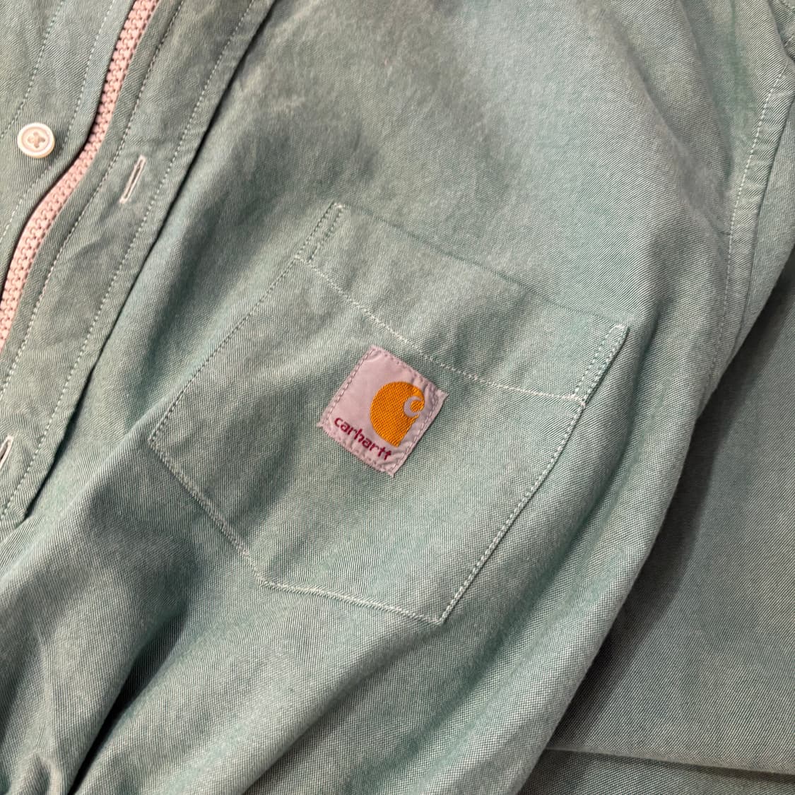 칼하트 커스텀 크롭 셔츠 ⭐️862 상품이미지2