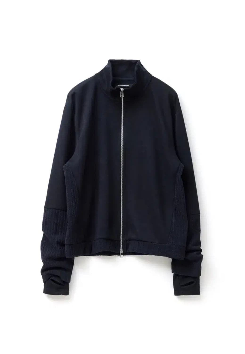 [3]해칭룸 더블 슬리브 트랙 가디건 네이비 상품이미지1