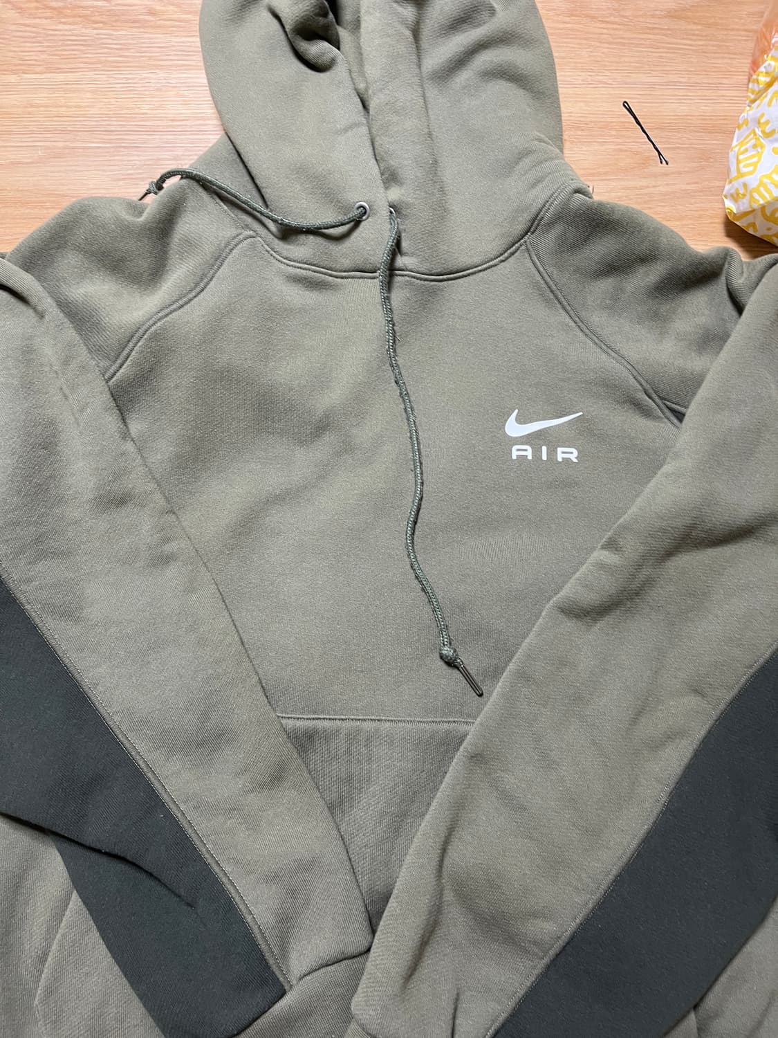 나이키 올리브그린 air 후드티 상품이미지1