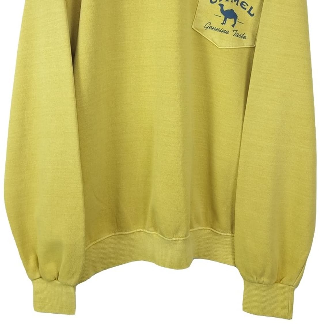 [카멜] 오버사이즈 맨투맨 머스타드 M20000 상품이미지5