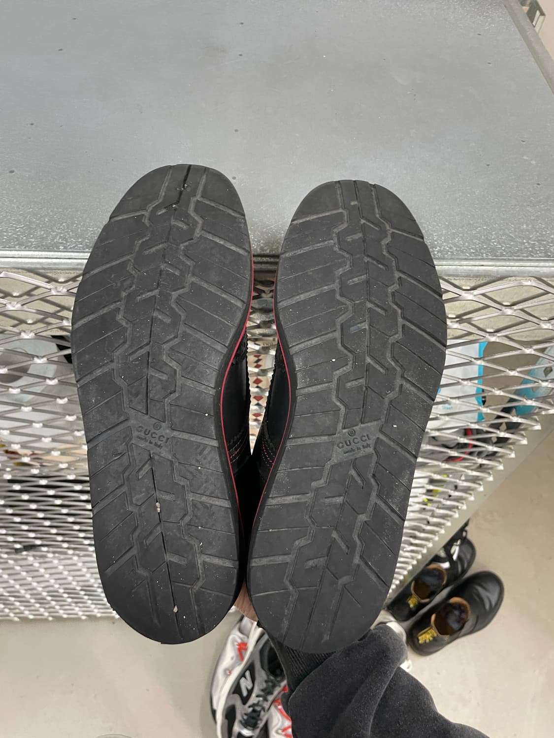 구찌 블랙 레더 부츠 8 상품이미지6