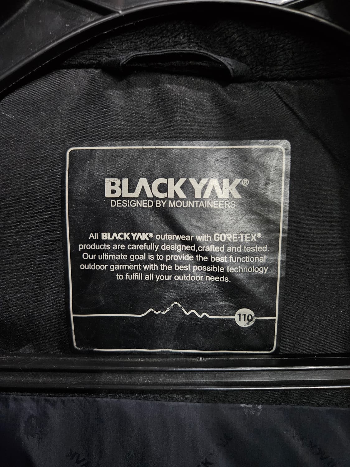 블랙야크 고어텍스 블랙 남성 110 구스다운 롱패딩  상품이미지3