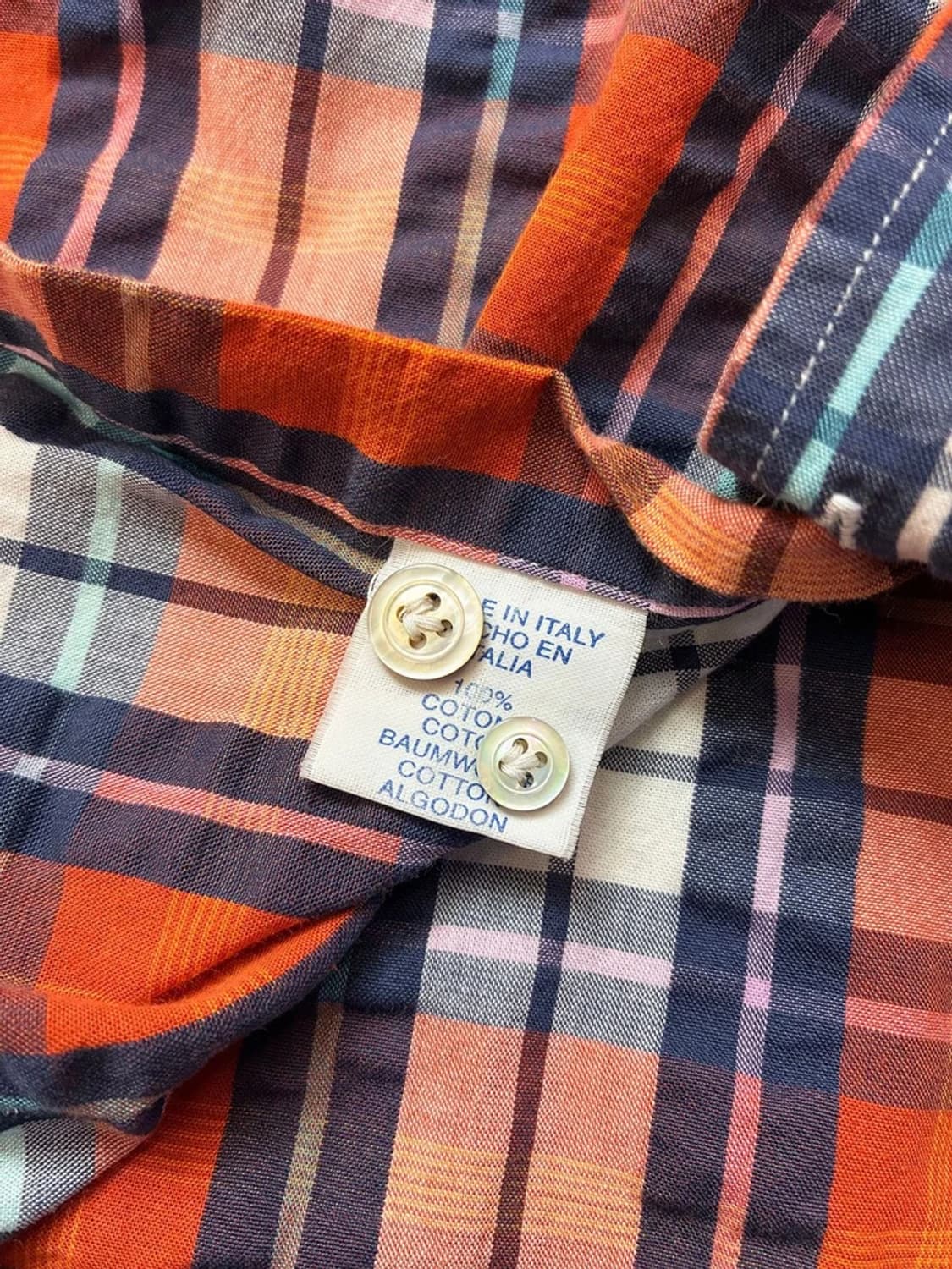 잔네토 Giannetto 이태리 체크 셔츠 PN5814 상품이미지7