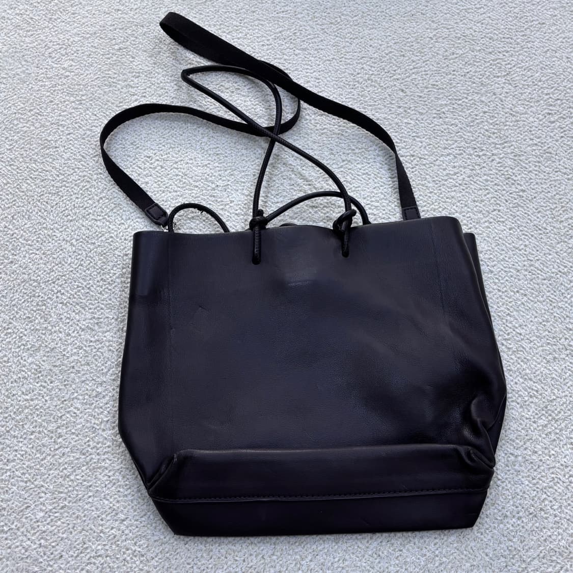 F 자라 가죽 토트백 0409E 상품이미지2