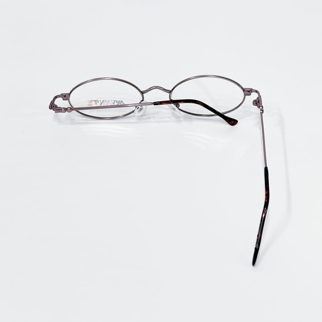 AVANTE 핑크라벤더 오벌 메탈 데드스탁 빈티지안경 상품이미지3