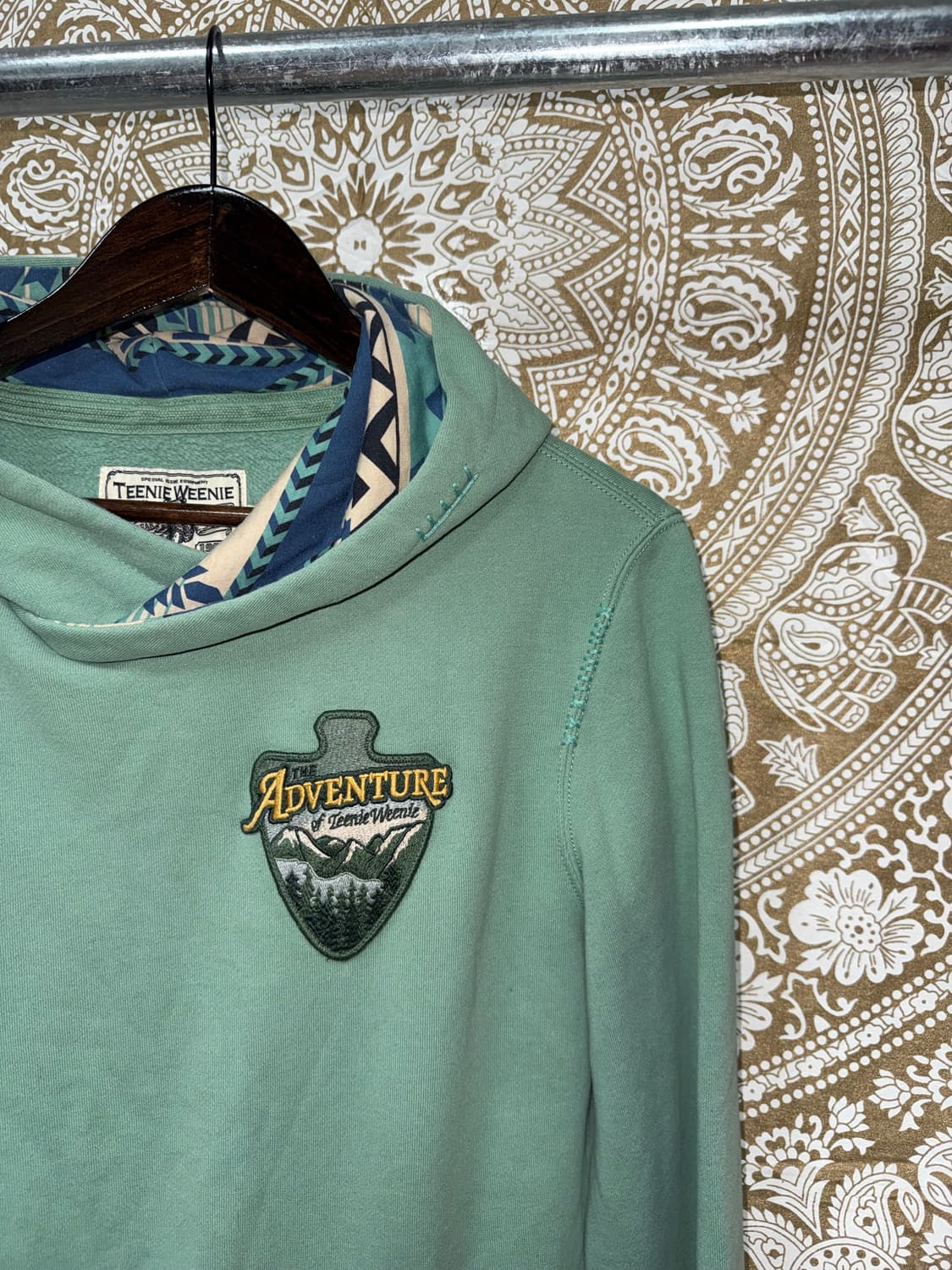 티니위니 기모 민트 후드티  상품이미지4