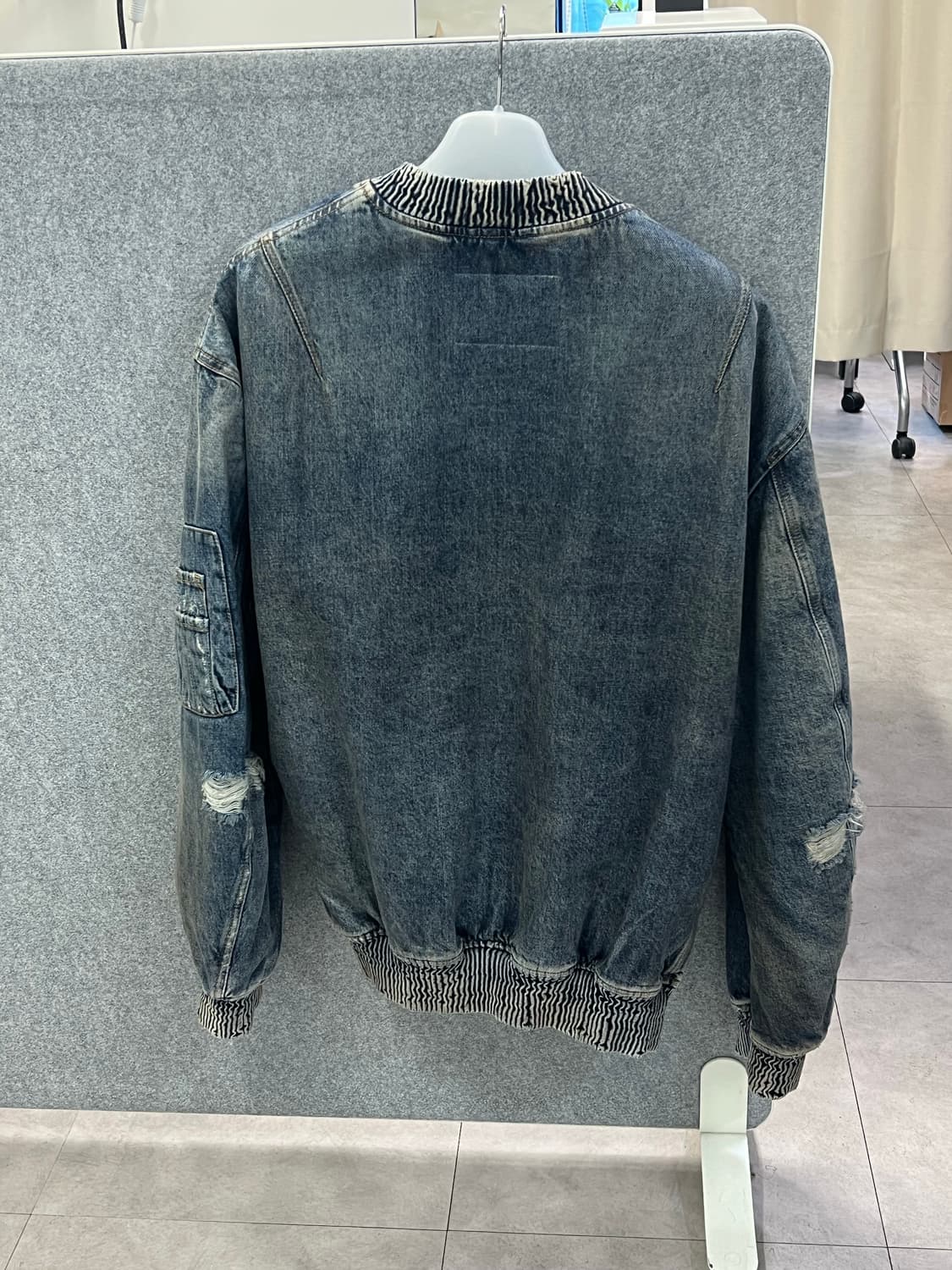 Diesel D-weltik 데님 봄버 자켓 105(XL) 상품이미지2