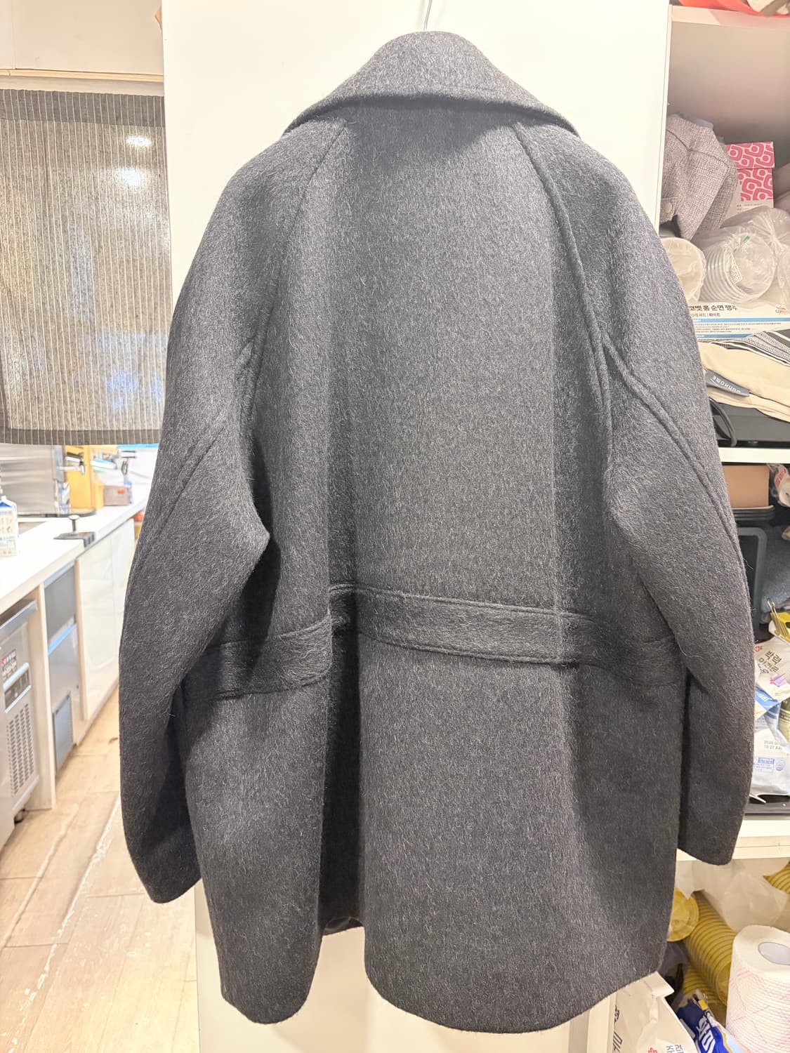 Refomed 포맨 오버사이즈 코트 차콜 4사이즈 상품이미지2