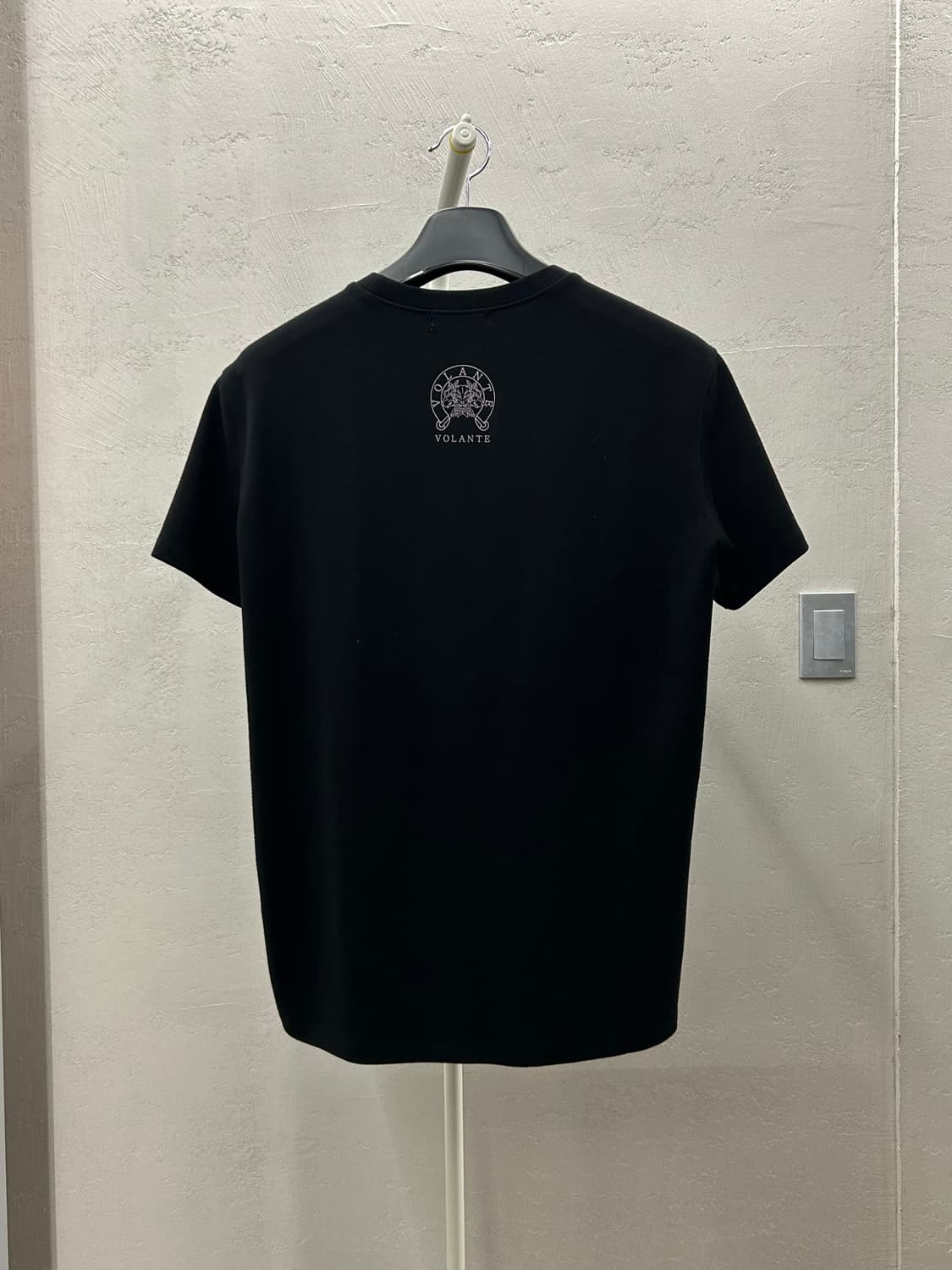 VOLANTE(볼란테) 검정색 반팔 티셔츠 상품이미지3