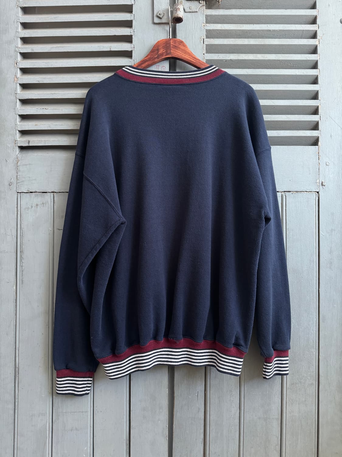 [XL]90's Made in USA 골프 링거 스웻셔츠 상품이미지5