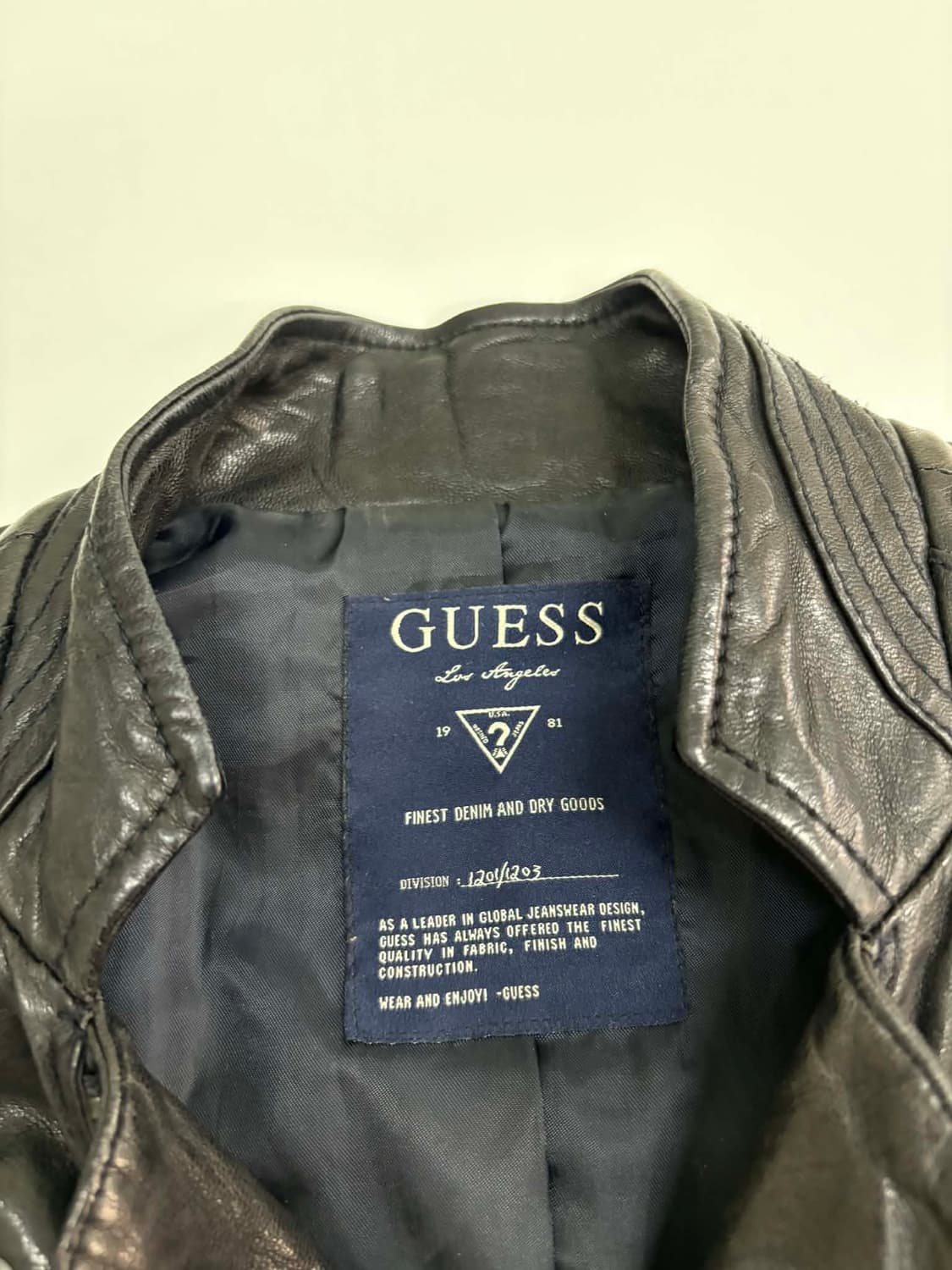 [M] 빈티지 게스 램스킨 유틸리티 자켓 상품이미지3