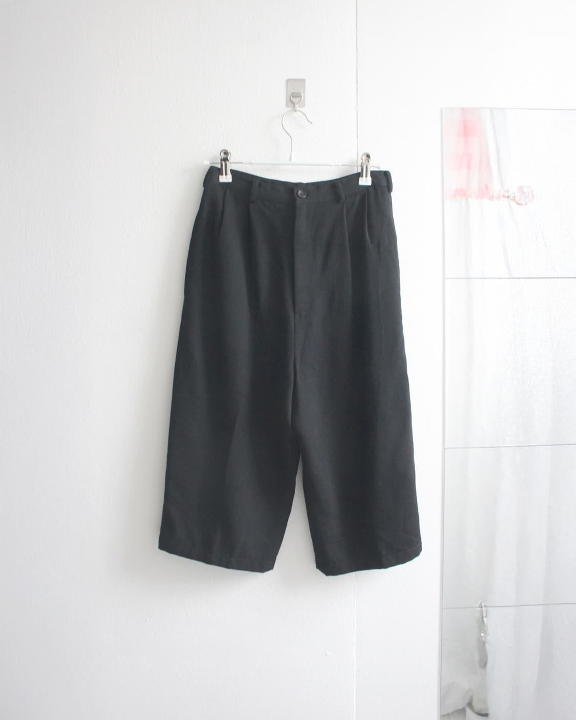 y’s multi tuck crop wool pants 상품이미지1