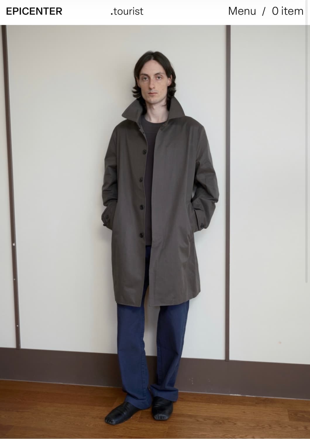 에피센터 투어리스트 Peached oxford work pants 상품이미지1