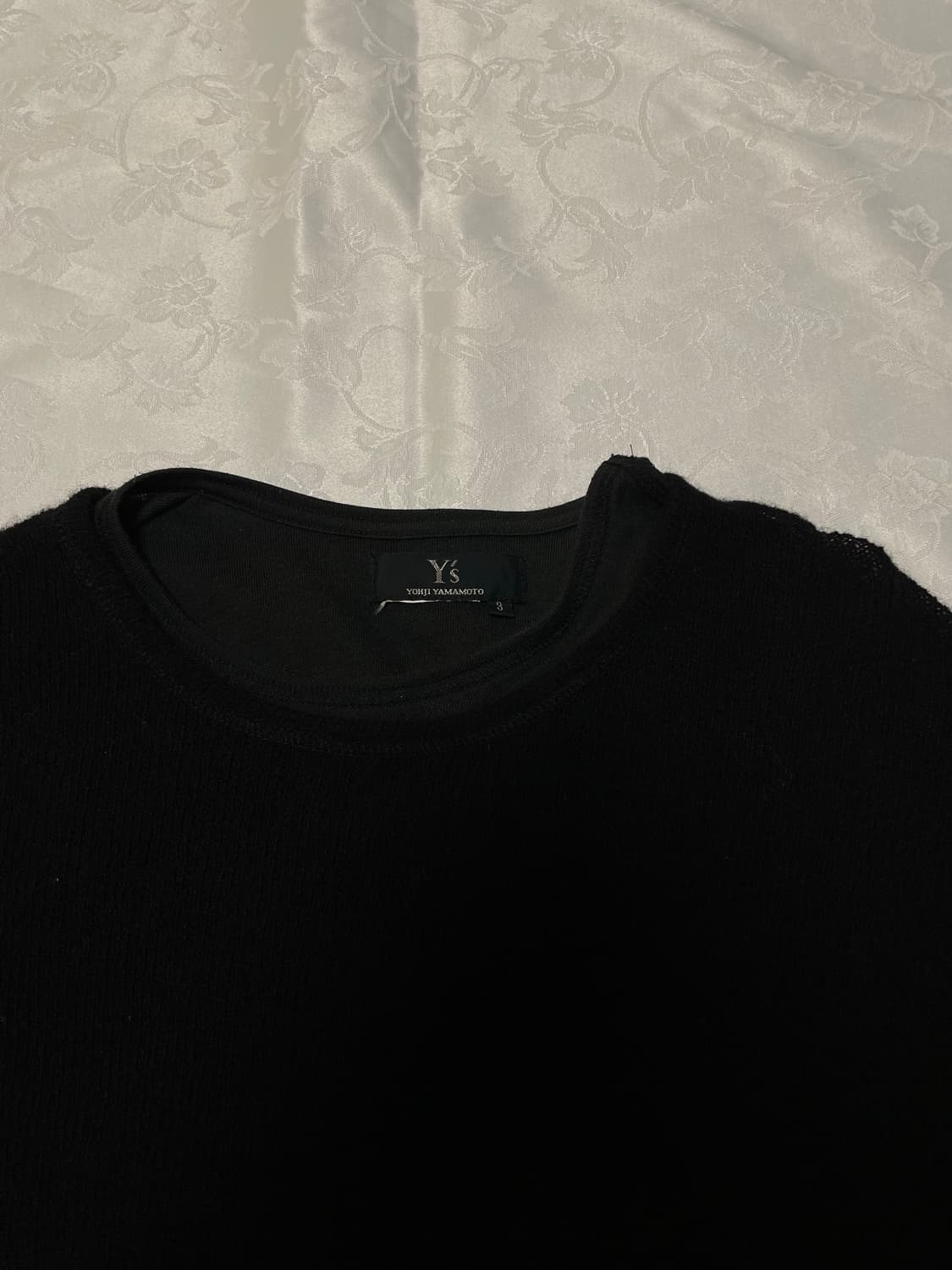 Yohji yamamoto layered roundneck knit 상품이미지3