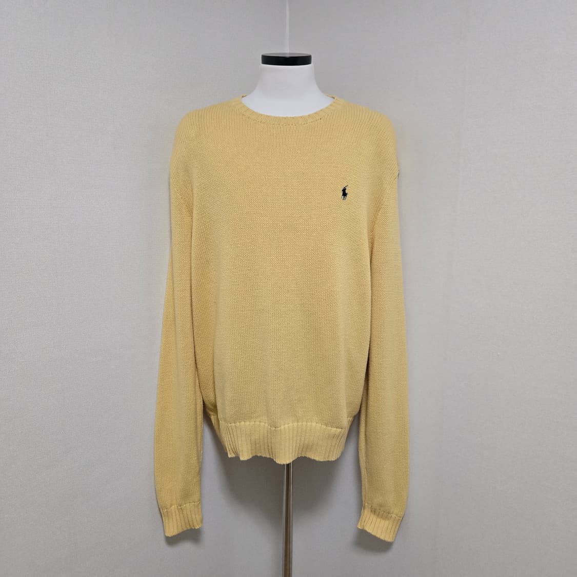 폴로랄프로렌 옐로우 오버핏 니트 / 남성 니트/ 남자 니트 상품이미지5