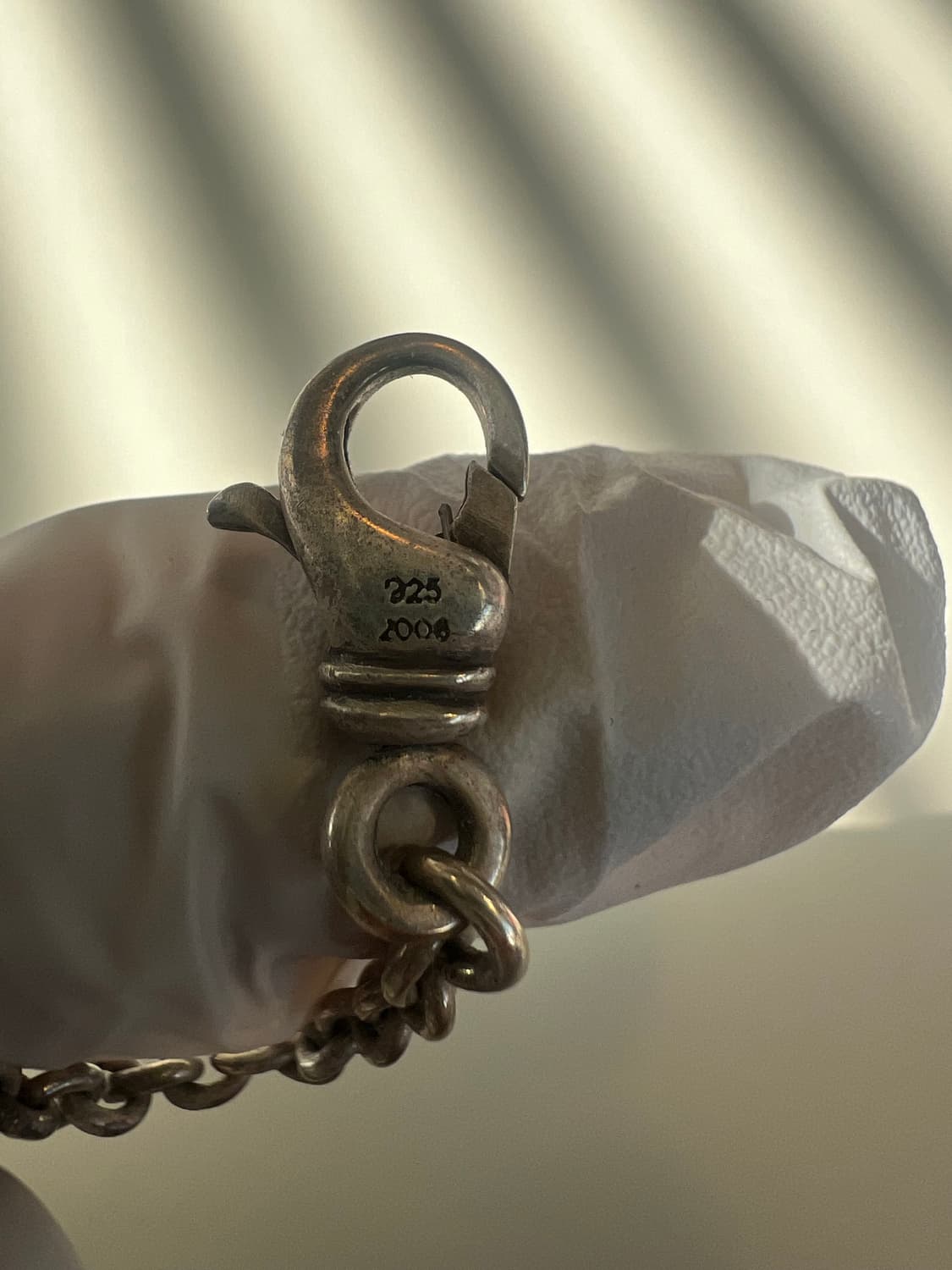 [7인치] 크롬하츠 타이니 크로스 ne체인 팔찌 상품이미지5