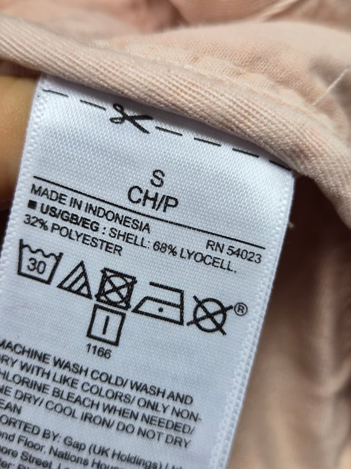 Gap 피치핑크 리오셀 데님자켓 상품이미지5