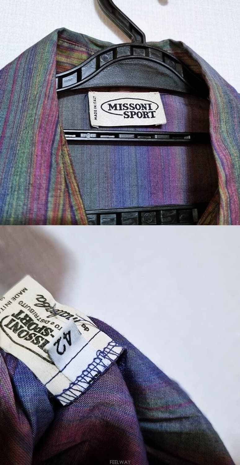 미쏘니 이탈리아 정품 남방 66사이즈 상품이미지3