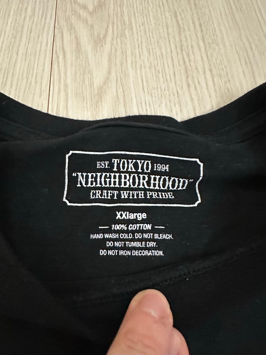 네이버후드 롱슬리브 xxl 상품이미지3