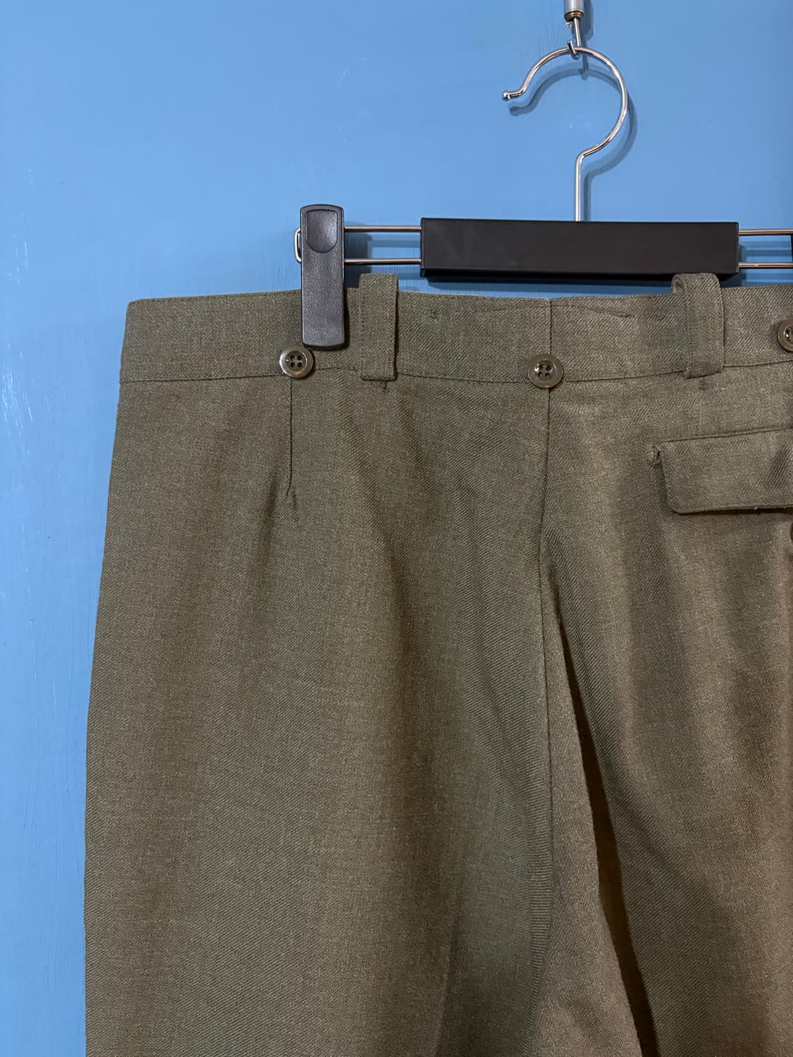 60‘s Belgian army Wool Trouser Pant. 상품이미지8