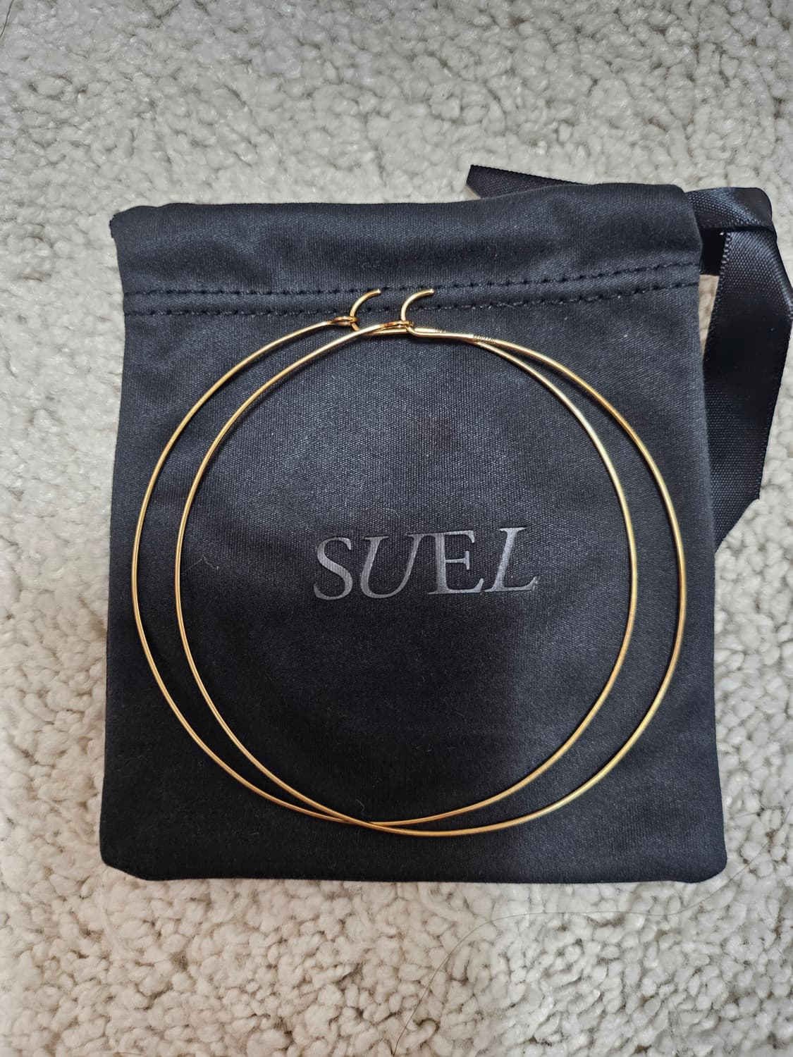 수엘 suel 14k 후프 이어링 상품이미지1