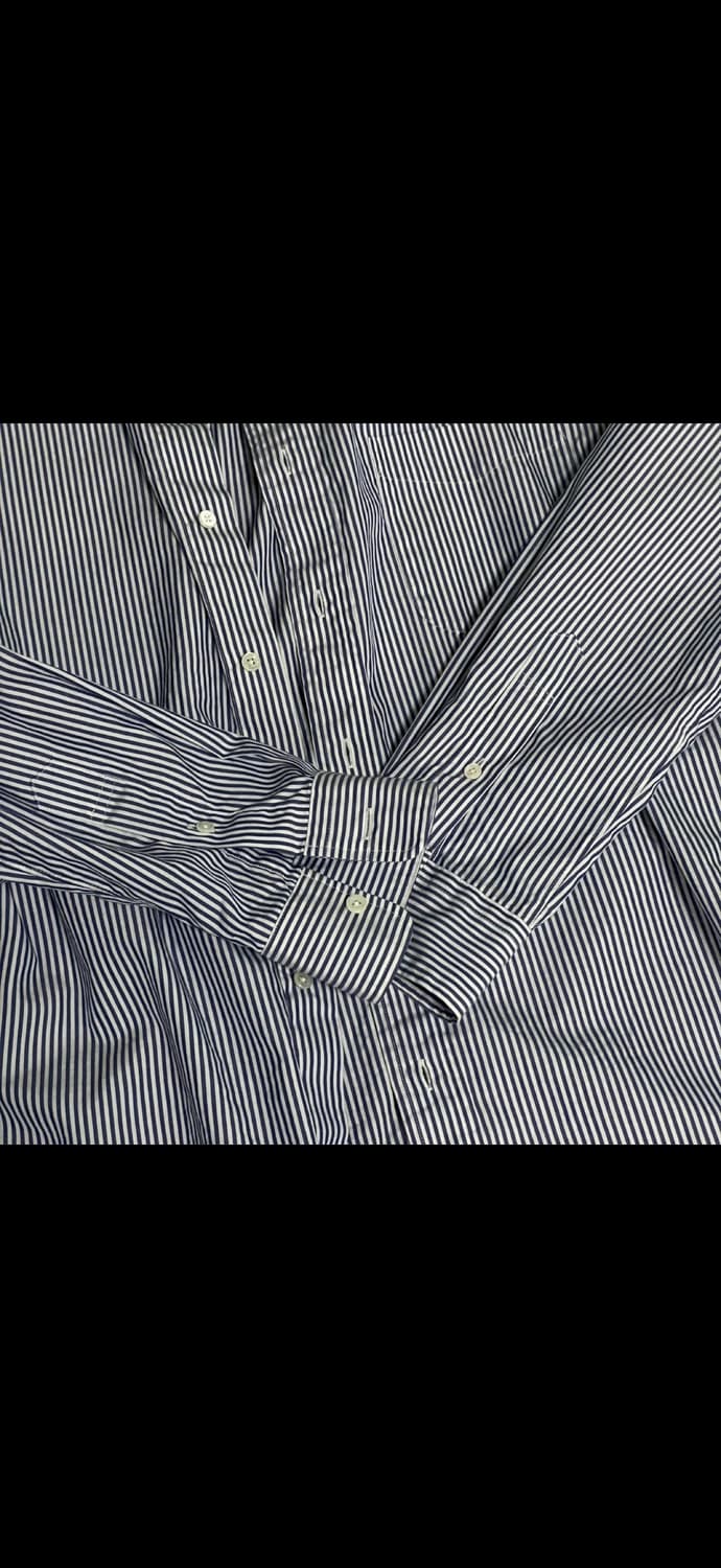 빔즈플러스 스트라이프 셔츠 S 상품이미지3