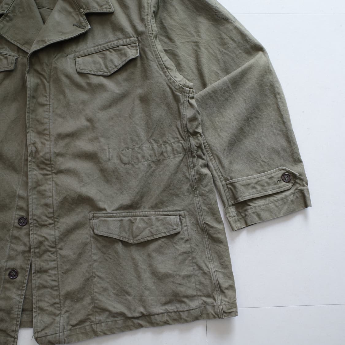 60s 오리지널 프랑스군 M47 필드 자켓 상품이미지4