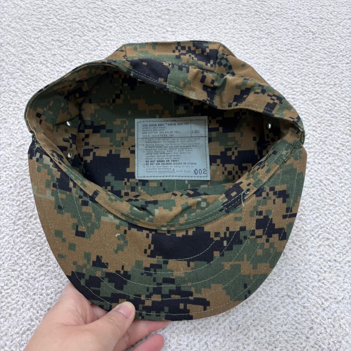 XS USMC 미해병대 오리지널 팔각모 0415E 상품이미지5