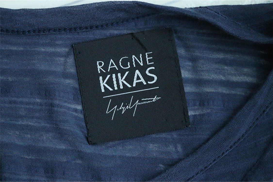 Ragne Kikas 요지야마모토 비대칭 컷소우 티셔츠 상품이미지6