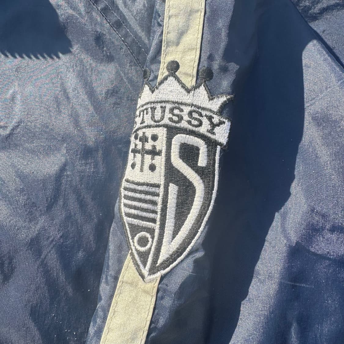 [L] 00s Stussy 스투시 나일론 바람막이 자켓 상품이미지7