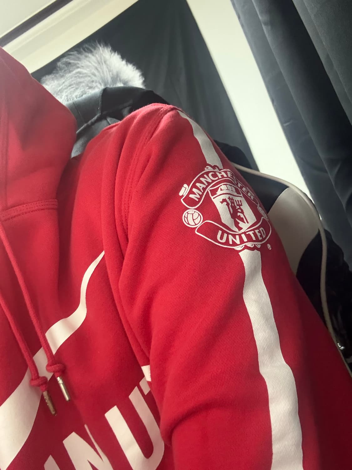 나이키 맨유 후드티 L 상품이미지2