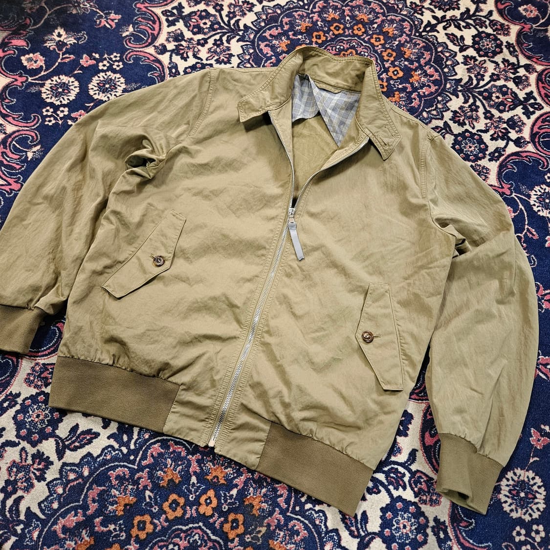 Robert Talbott 클레식 헤링턴 봄버자켓 상품이미지2