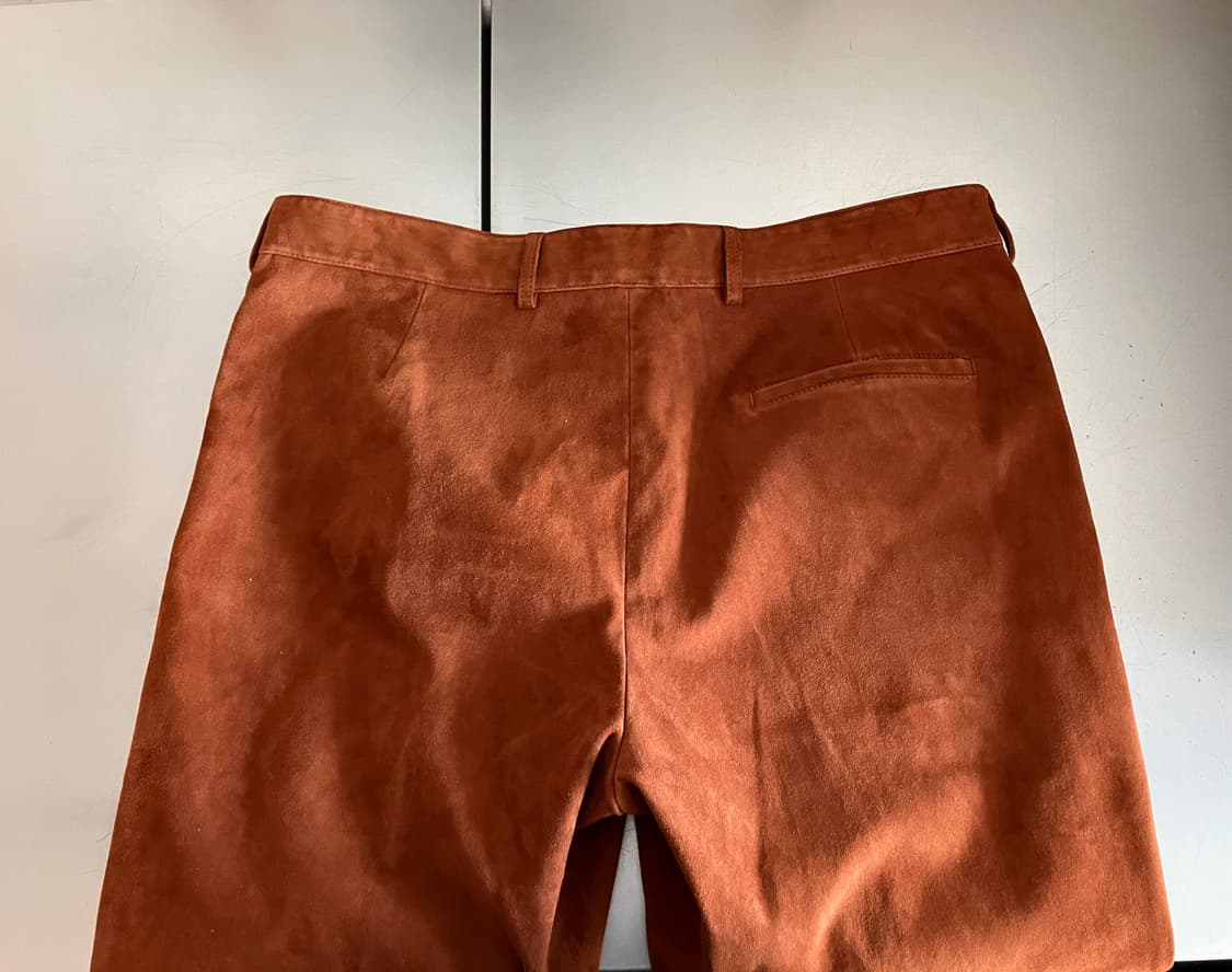 프라다 스웨이드 팬츠 상품이미지3