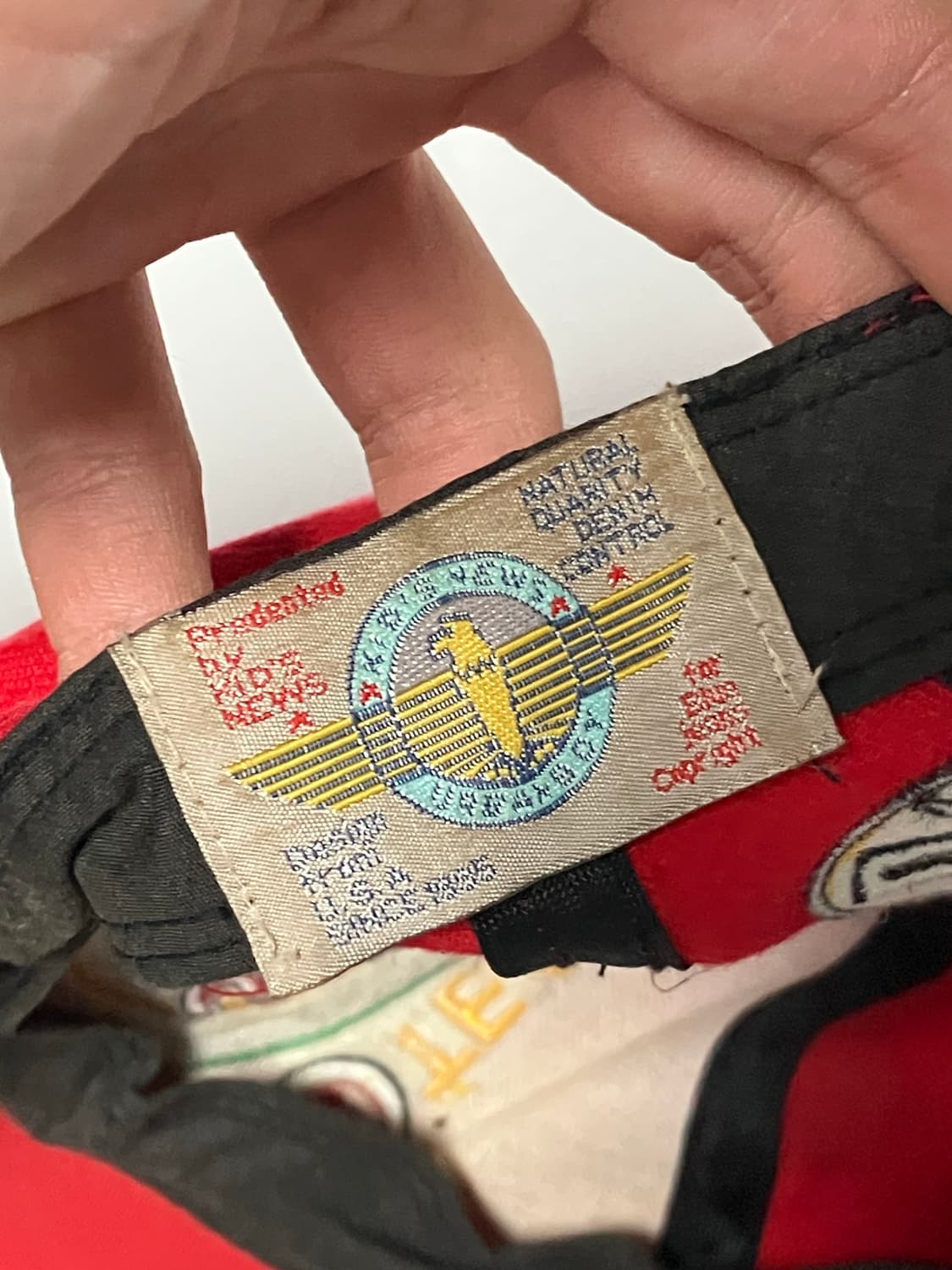 90s 럭키 스트라이크 래이싱 볼캡 레드 상품이미지4