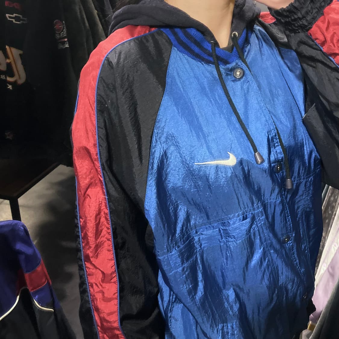 [IM]나이키 바람막이 블루종 (후드o) 상품이미지5