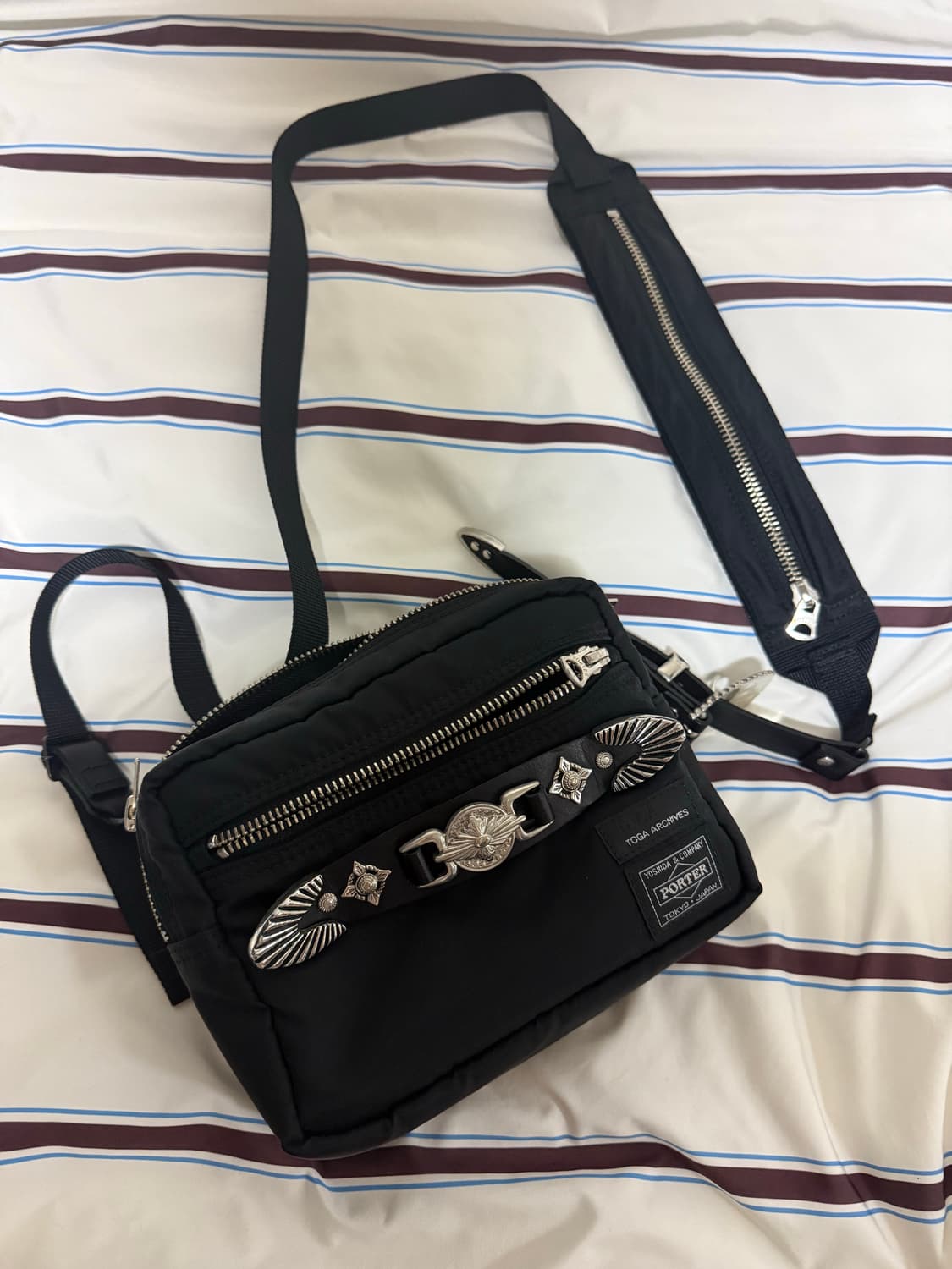 토가 x 포터 벨트 백 블랙 상품이미지1