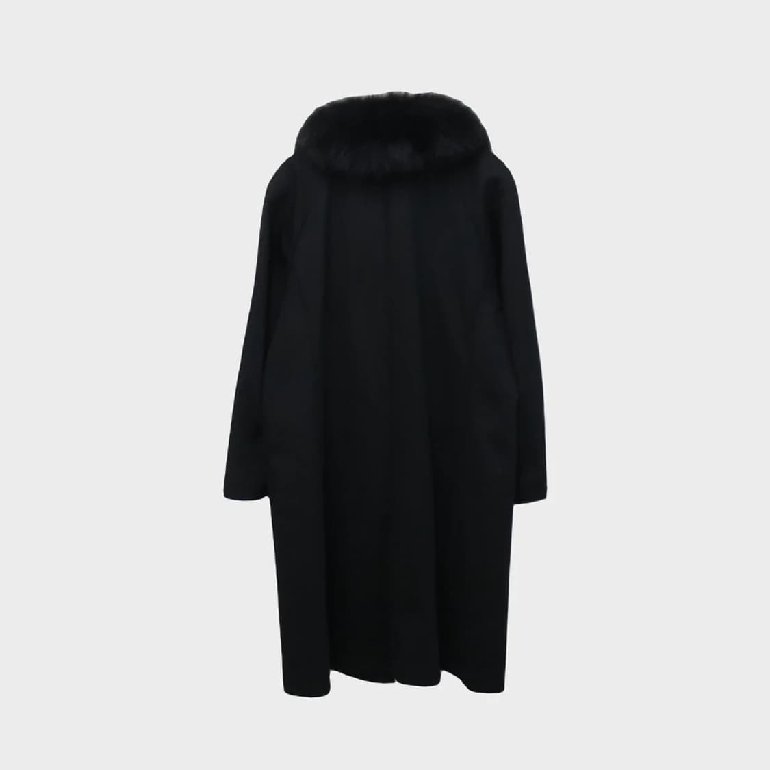 MONT LILAS 캐시미어 폭스 퍼 롱 코트 63071 상품이미지2