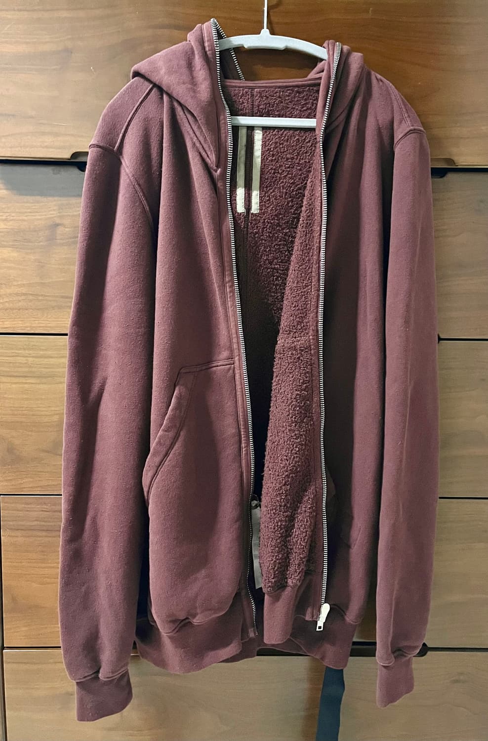 M)릭오웬스 김프 후집 버건디 상품이미지2