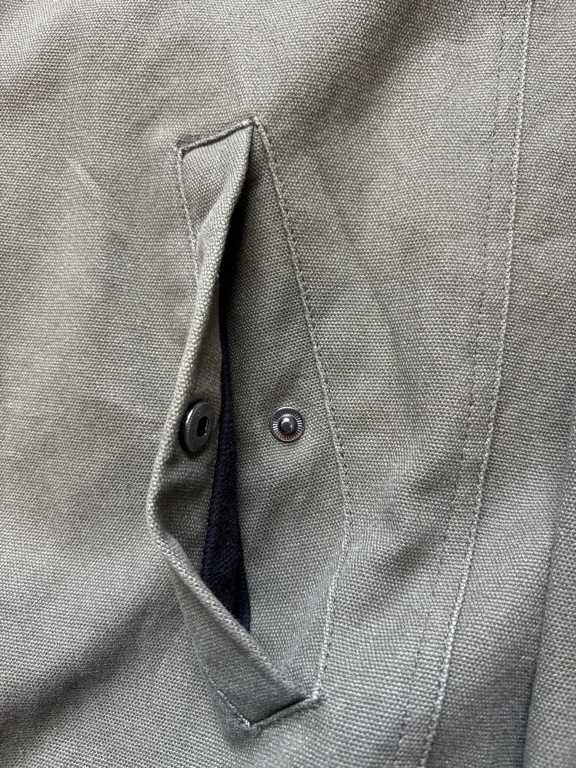 ILL’S 캔버스 밀리터리 플리스 워크 후드집업 상품이미지6