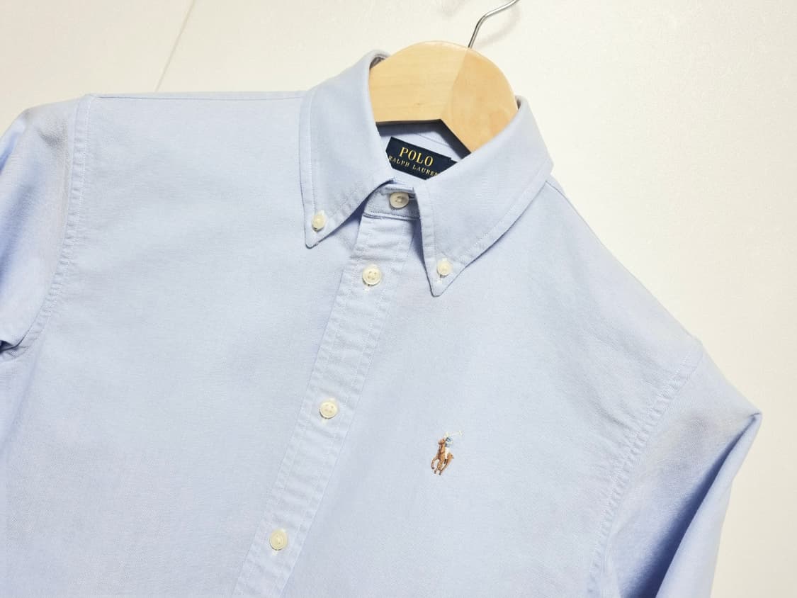 여성 상태양호 폴로 2023 QR인증 옥스퍼드 옥스포드 긴팔 남방 셔츠 상품이미지1