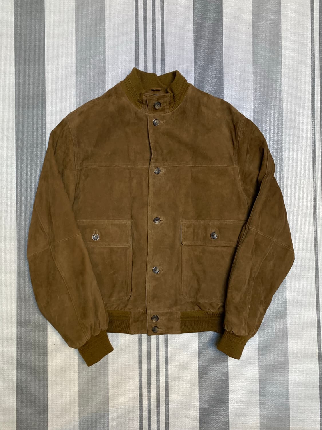 [S]브룩스 브라더스 스웨이드 A-1 자켓 상품이미지1