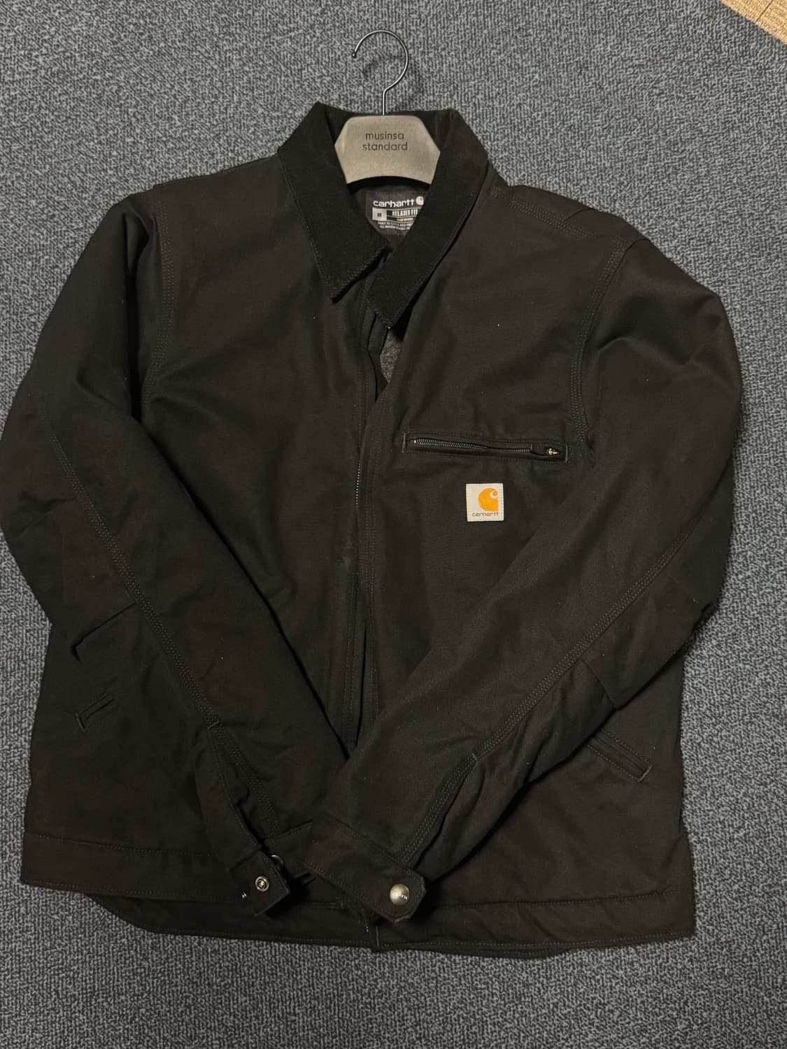 칼하트 디트로이트 자켓 us 블랙 M사이즈 상품이미지1