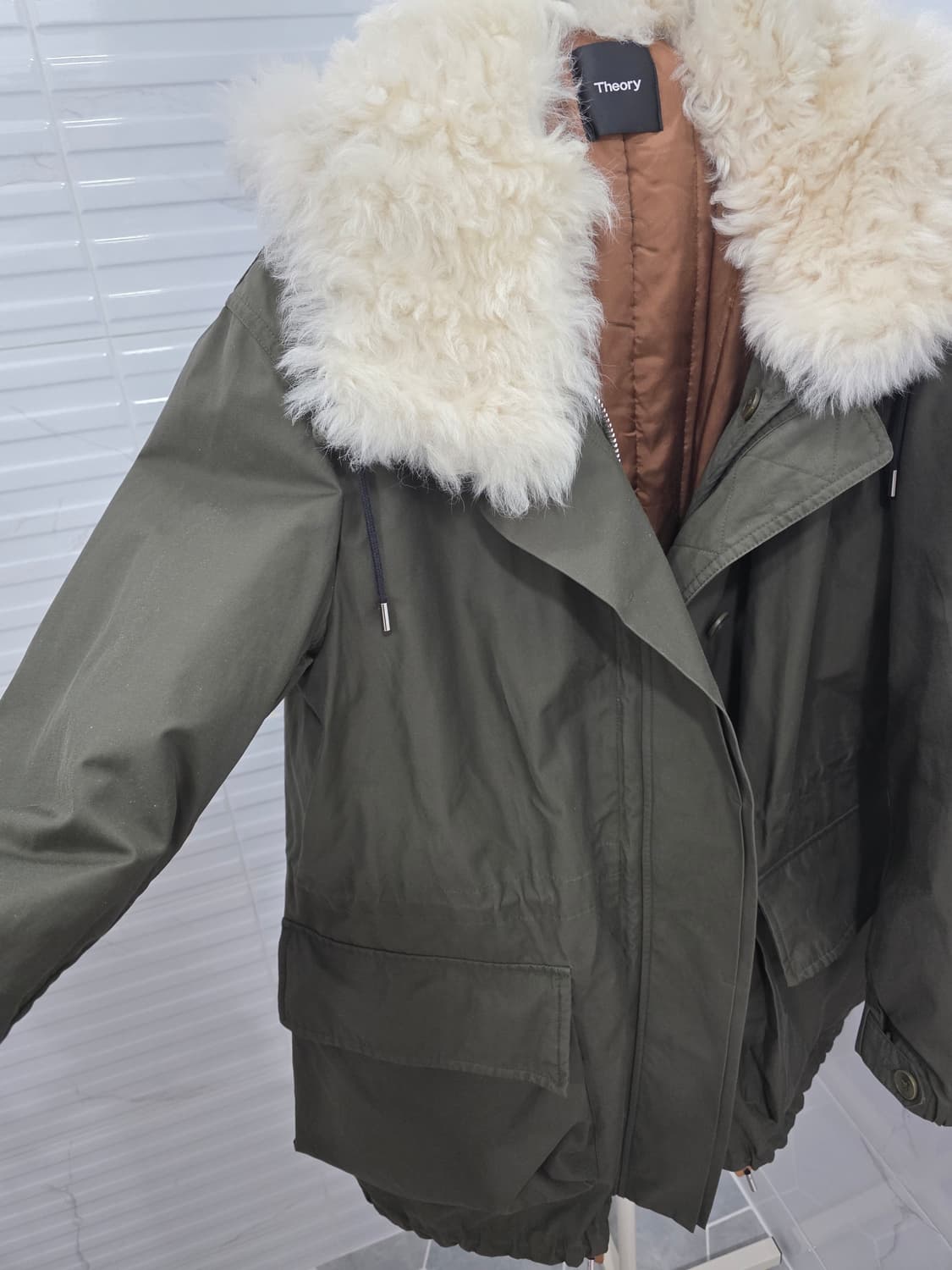 띠어리  구스 야상 점퍼 코트 4 상품이미지3