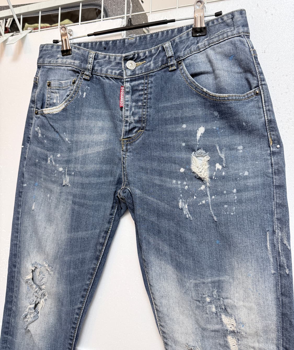 DSQUARED2 디스퀘어드2 디스트로이드 슬림 데님 팬츠 46 상품이미지2