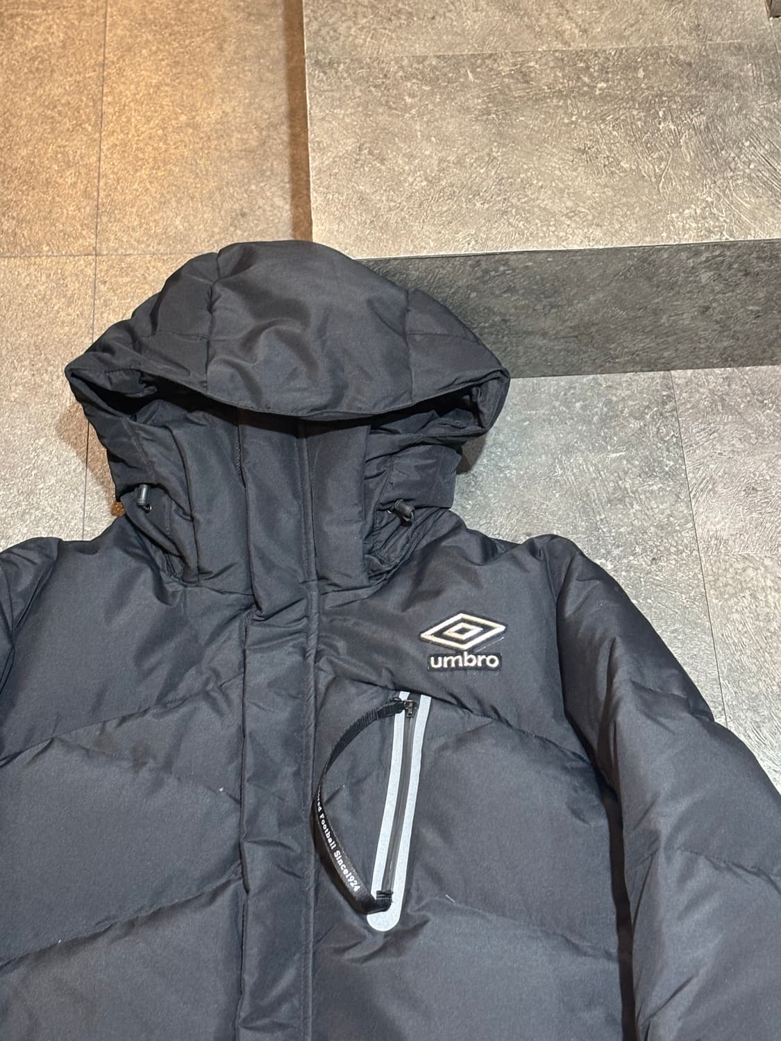 엄브로 롱패딩 블랙 S사이즈 상품이미지4