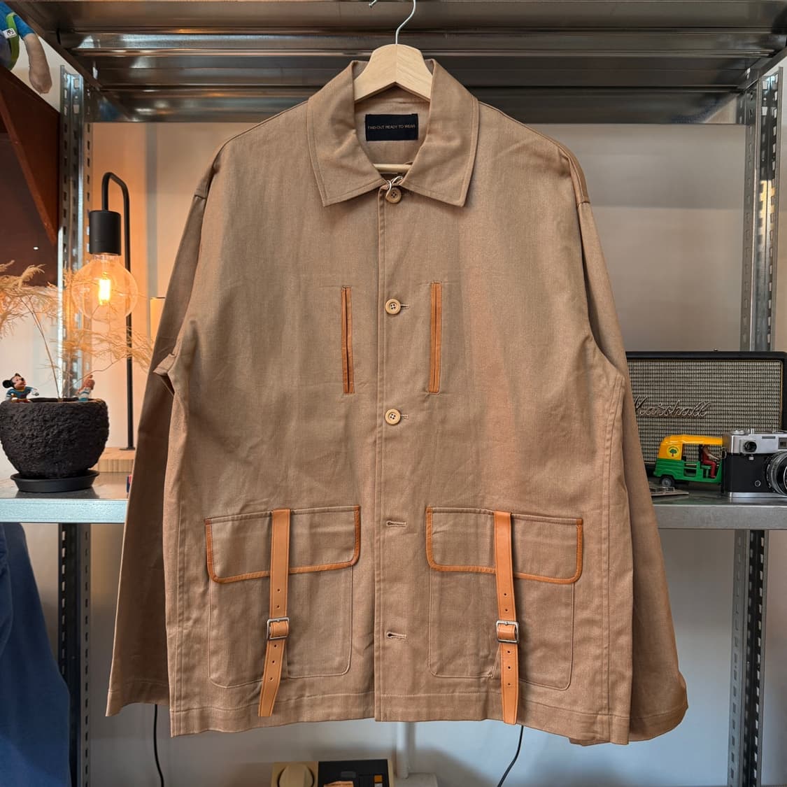 FIND-OUT READY TO WEAR 포켓 디테일 자켓 상품이미지1