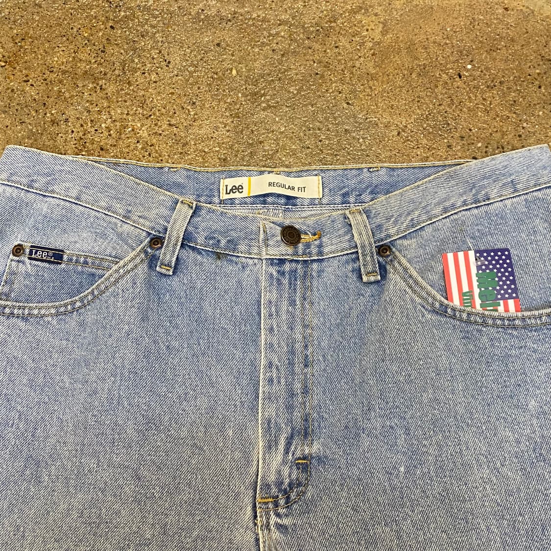 빈티지 Lee 리 레귤러 핏 청바지 상품이미지3