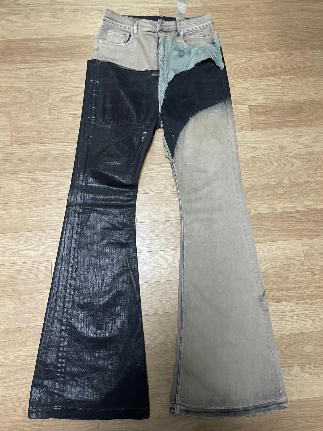 [30]릭오웬스 다크쉐도우 볼란 부츠컷 미네랄 상품이미지1